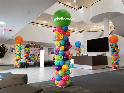 Pin By Lighter Than Air Balloons On Columns Balloon Decorations