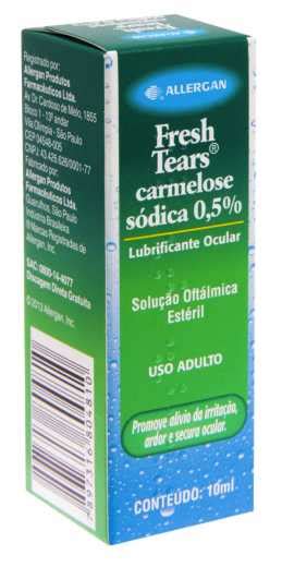 Fresh Tears Solução Oftálmica 10ml Allergan Farmácia Medicom