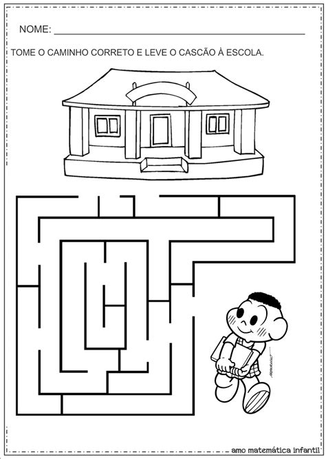 Atividades Com Labirintos Para Educação Infantil