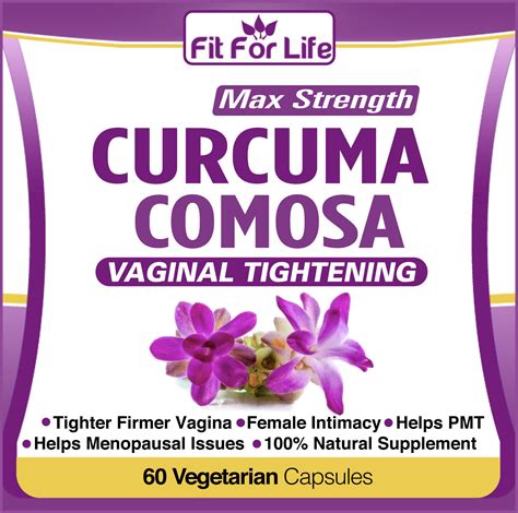 CURCUMA COMOSA VAGINAL TIGHTENING HERBAL PILLS TIGHTER STOP ODOR PMS