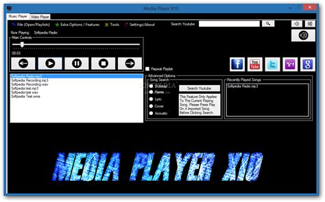 The program media player codec pack will be the tool you need in case you were looking for a codecs collection. Download Media Player X10 6.1