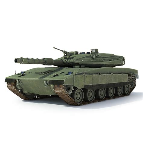 Merkava Mk 2 Tanks 3d Model