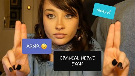 Asmr 15 Minute Cranial Nerve Exam Certified Tingles Youtube