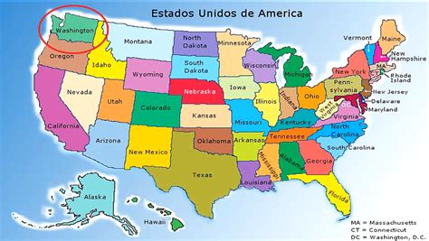Mapa Dos Estados Unidos Com Cidades Yalearn
