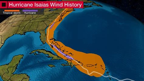 Hurricane Isaias Recap Northeast Lashing Follows A North Carolina
