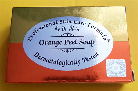 12 Professional Skin Care Formula Dr Alvin Orange Peel Whitening Soaps