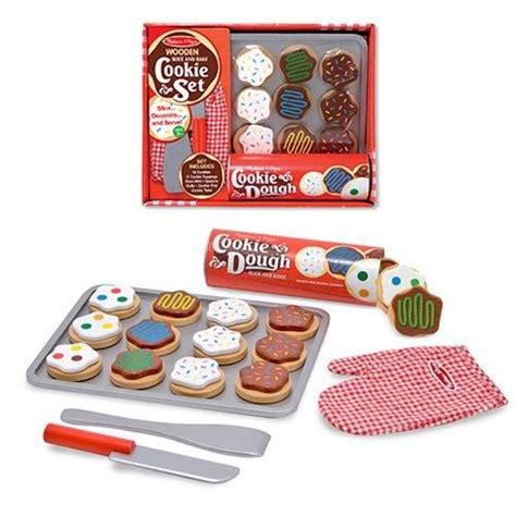 ️ free delivery for orders over £20 ️ free click & collect available within 2 hours! Melissa & Doug - Slice and Bake Cookie Set Wooden Food ...