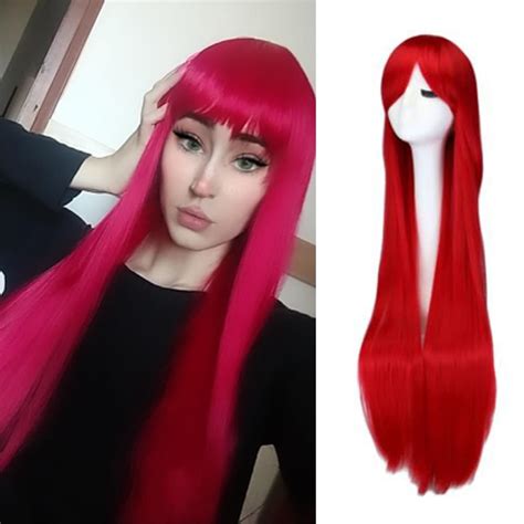 extra long straight anime cosplay wig beboxx