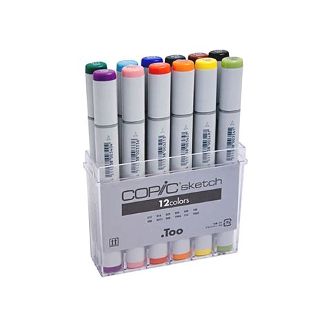 Buy Copic Sketch Marker 12 Color Basic Set