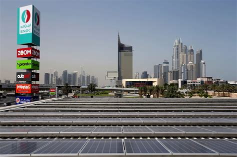 Uaes First Solar Powered Gas Station Opens In Dubai The Seattle Times
