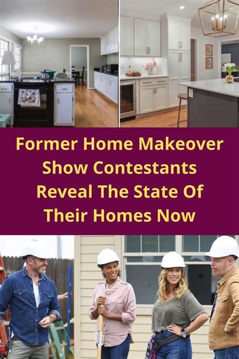 Former Home Makeover Show Contestants Reveal The State Of Their Homes