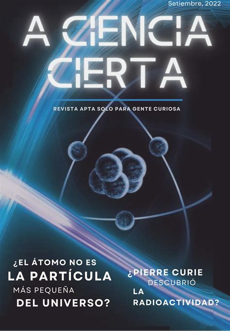 A Ciencia Cierta Revista By Antonela Alviz Issuu