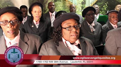 Choir De Leglise Evangélique Haïtienne Youtube