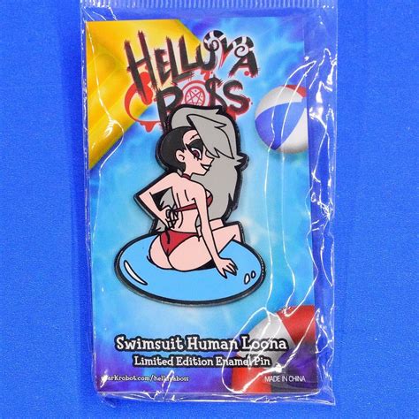 Helluva Boss Pin Up Loona Enamel Pin Limited Edition Vivziepop Hot