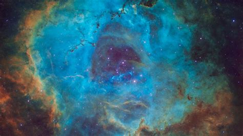 Download Wallpaper 3840x2160 Rosette Nebula Nebula Glow Stars Space