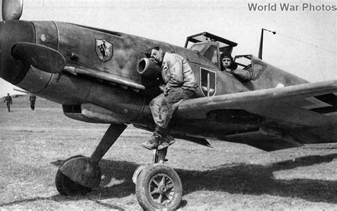Messerschmitt Bf109 Of The Ijg 52 World War Photos