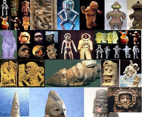 Ancient Alien Astronaut Artifacts From Around The World In Fact Every Culture On Earth Has A