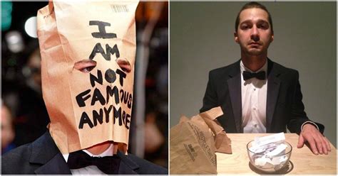 The Truth About Shia Labeoufs Paper Bag Statement