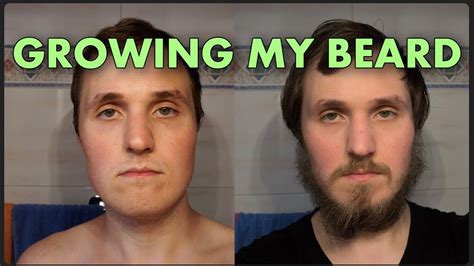Growing My Beard For 8 Months Timelapse YouTube
