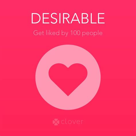i got the desirable badge on clover clover dating app clover dating dating apps