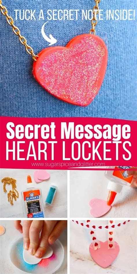 How To Make A Simple Heart Locket Necklace Using Everyday Craft