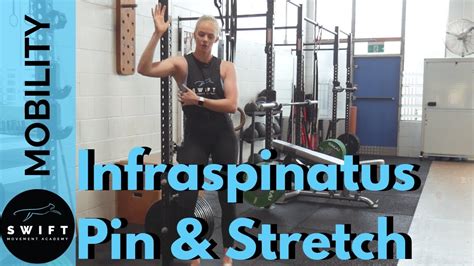 how to do a infraspinatus pin and stretch youtube
