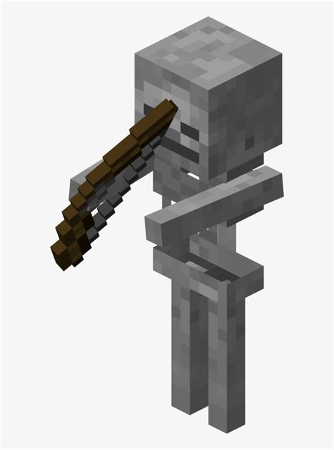 Skeleton Minecraft Minecraft Skeleton Png Image Transparent Png