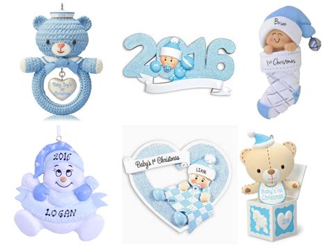Boy baby's first christmas ornament. Baby Boy First Christmas Ornament 2017 Guide You Need To See!