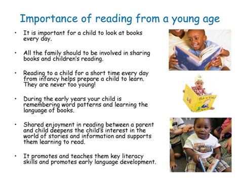 Importance Of Reading Lee Royd Nursery School