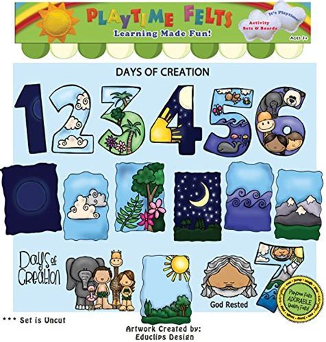 7 Days Of Creation Printable And Craft Thinking Kids