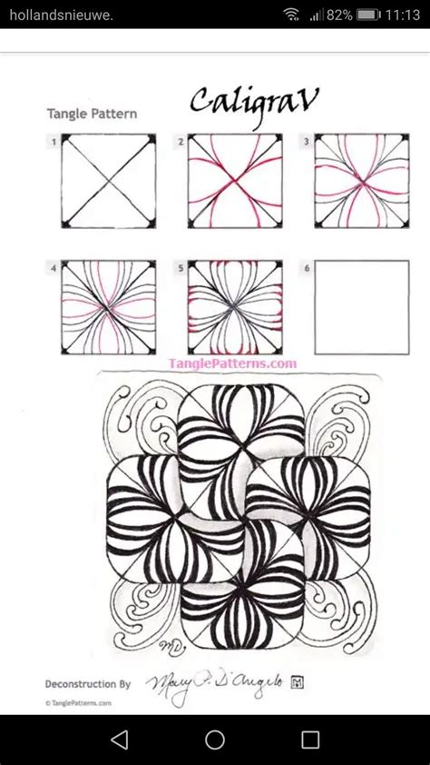 Inspired By Zentangle Patterns And Starter Pages Of Artofit