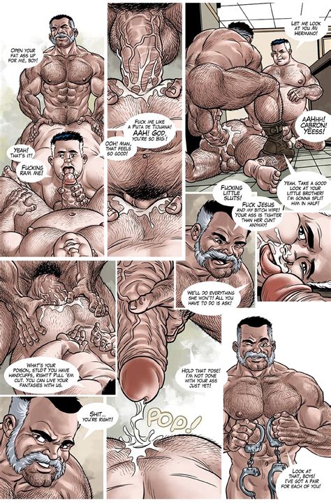 Gay Cartoon Muscle Bears 8 Pics
