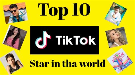 Top 10 Tiktok Star In World 2020 Latest Top Tik Tok Stars In World