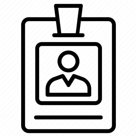 Account Badge Card Id Profile Icon