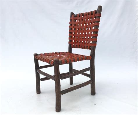 We did not find results for: Six Old Hickory Dining Chairs with Woven Cognac Saddle ...