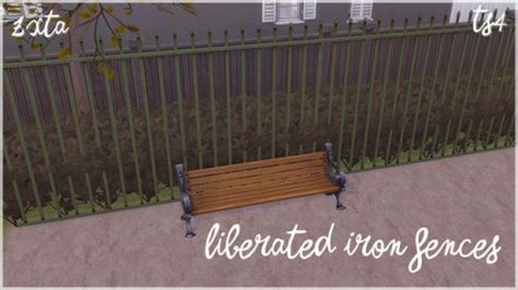 Ts4 Cc Finds Iron Fence Sims Sims 4 Houses