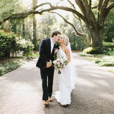 Spring Backyard Wedding Fairhope Alabama