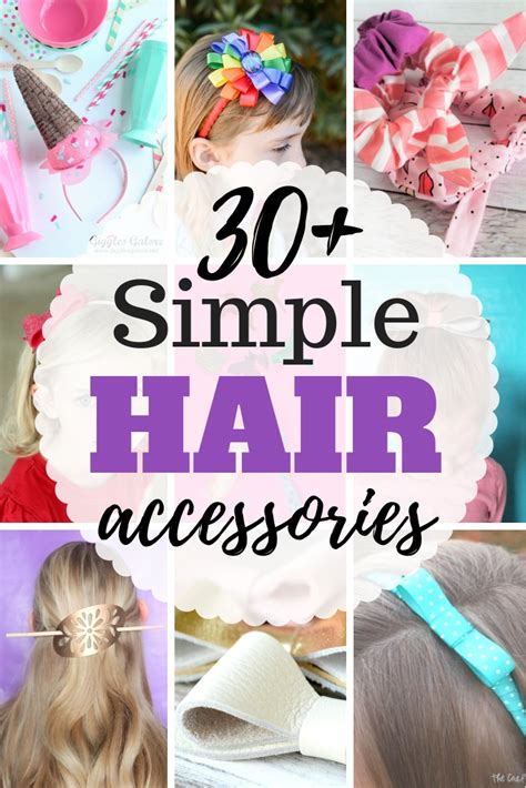 30 Diy Hair Accessories Sew Simple Home