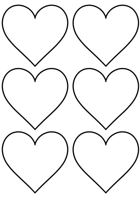 Heart Stencils Printable