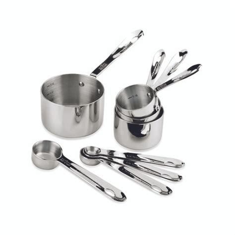 All Clad 5pc Stainless Steel Measuring Cup Set Kitchenessentialsca