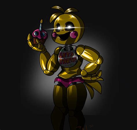 Toy Chica Pink By Patchikna On Deviantart Fnaf Drawings Fnaf Art Images And Photos Finder