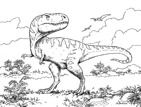 Animal coloring book pages for adults. Free Printable Dinosaur Coloring Pages For Kids | Dinosaur ...