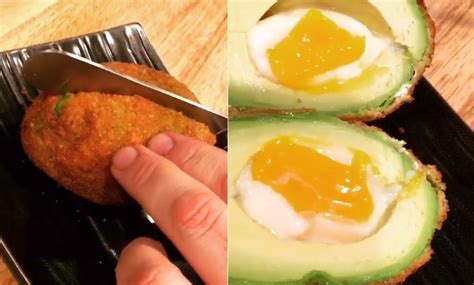 Avocado Recipes Deep Fried Avocado With Egg In The Middle Metro News