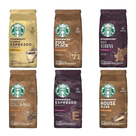 Buy Starbucks Coffee Beansground Filter Coffee 200g Multi Pack