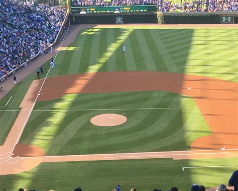 The Mowing Pattern At Wrigley Field Roddlysatisfying