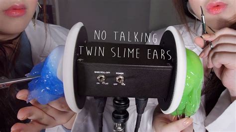 Asmr No Talking Twin Slime Ear Surgery Asmrhd