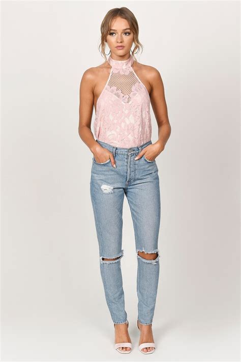 Rose Pink Going Out Top Lace Overlay Top Rose Pink Going Out Blouse