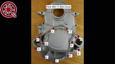 Timing Cover Water Pump Torque Specs And Sequence 460 Ford Forum