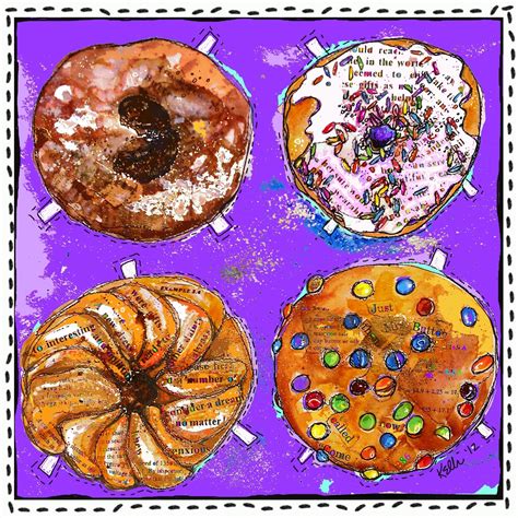 The Sketchbook Challenge Circular Sweetsall Things Round Are Delicious
