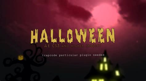 Featuring 8 creative and distinctly animated titles. Halloween Logo Reveal » Free After Effects Template